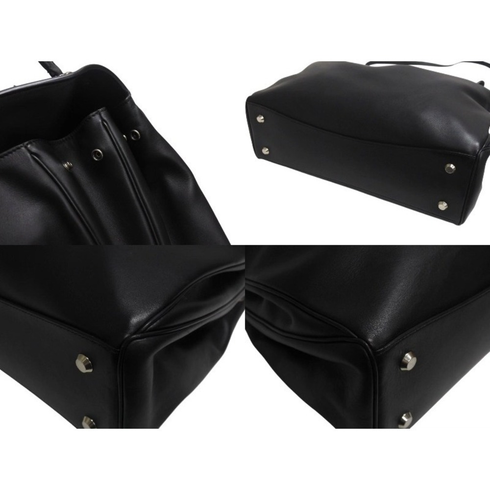 BALENCIAGA Rodeo Leather Shoulder Bag Black - Picture 5 of 10